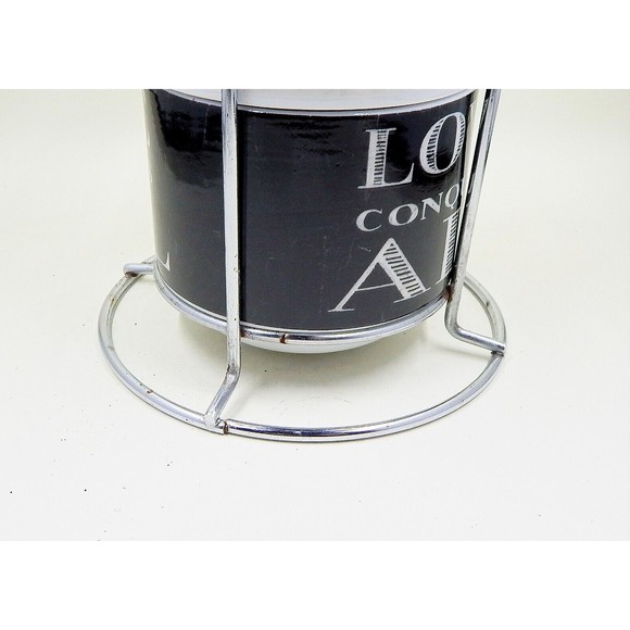 Pier 1 Imports Ceramic Stacking Mugs Be Still My Beating Heart Rack Set of 4 - Picture 9 of 10